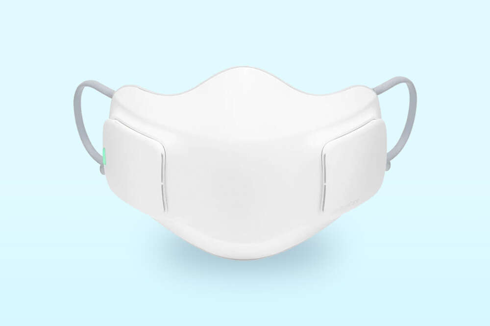 Mascarilla que purifica el aire, de LG, en Carrefour