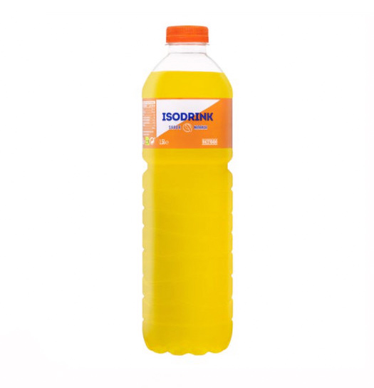 Bebida isotónica naranja Hacendado de Mercadona