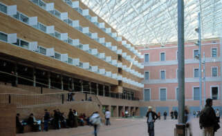 Imagen de la Universitat Pompeu Fabra en su campus de Roger de Llúria / UPF