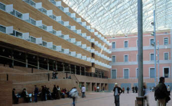 Imagen de la Universitat Pompeu Fabra en su campus de Roger de Llúria / UPF