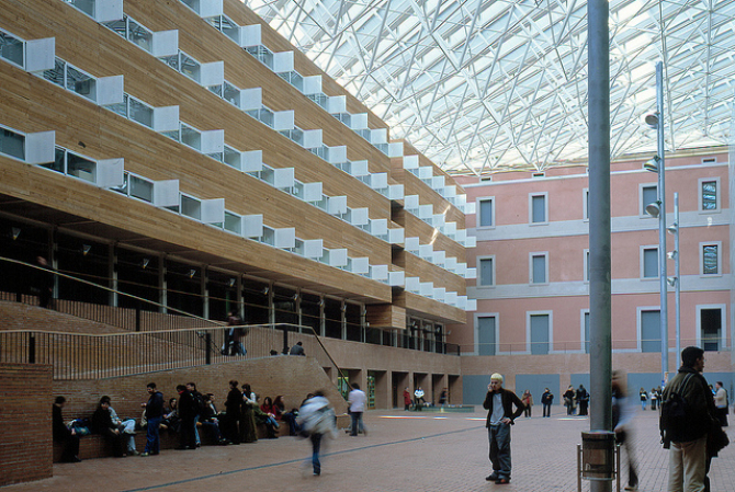 Imagen de la Universitat Pompeu Fabra en su campus de Roger de Llúria / UPF