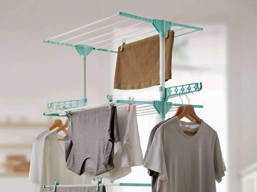 Invento en para secar mucha ropa ocupando el mínimo espacio por 15,99 euros