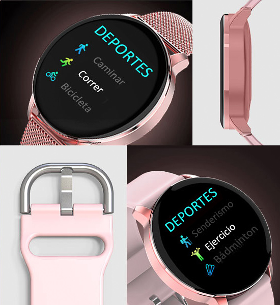Este smartwatch para mujer con pulsómetro está de oferta en Amazon