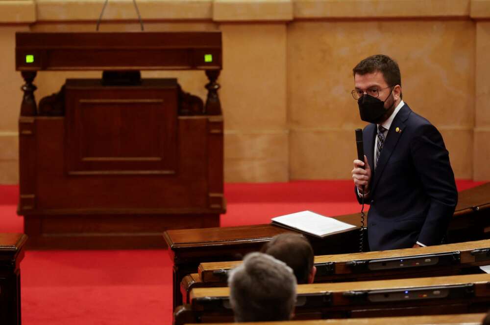 Sesión de control al Govern en funciones en el Parlament / EFE