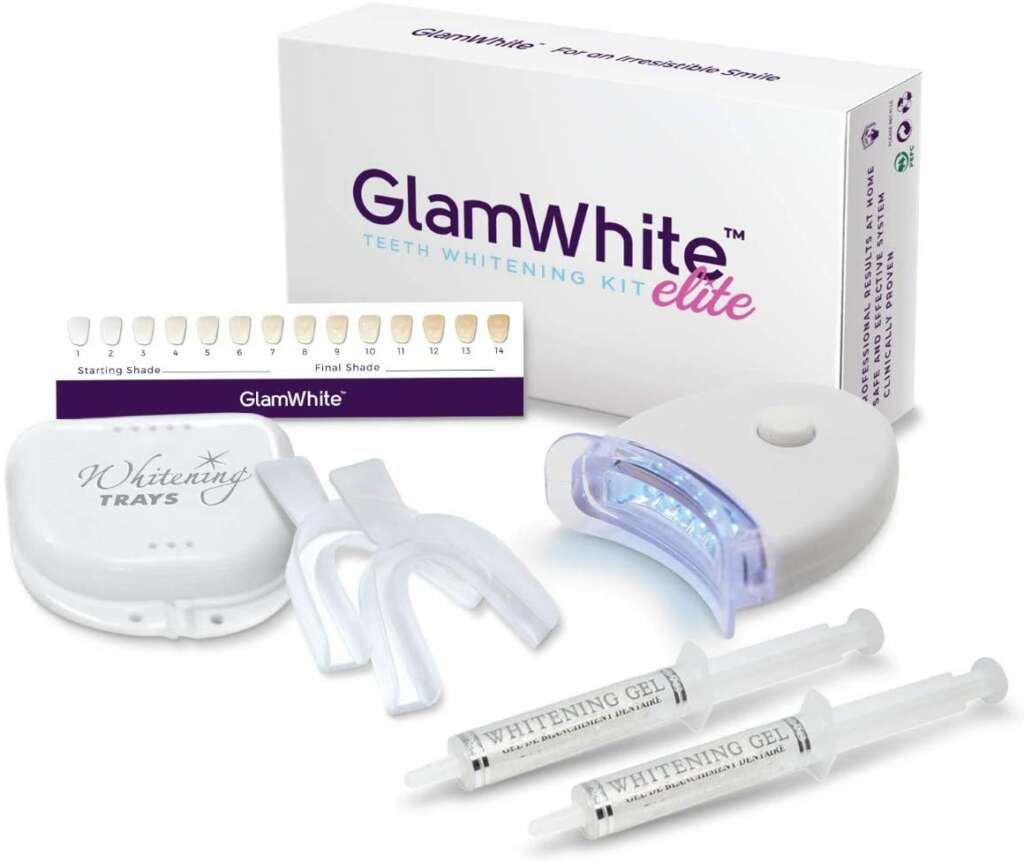 Kit de blanqueamiento dental GlamWhite, a la venta en Carrefour y en Amazon
