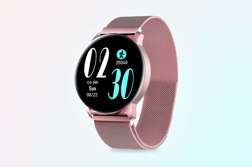 cuidadosamente parcialidad desnudo Este smartwatch para mujer con pulsómetro está de oferta en Amazon -  Economía Digital