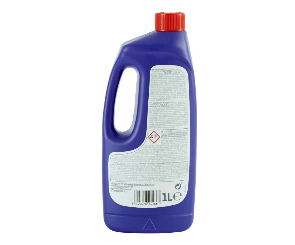 Gel desatascador de Alcampo