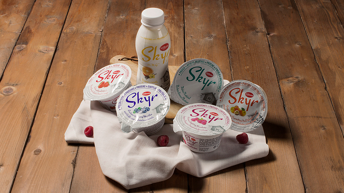 El Skyr es un alimento de la gastronomía islandesa