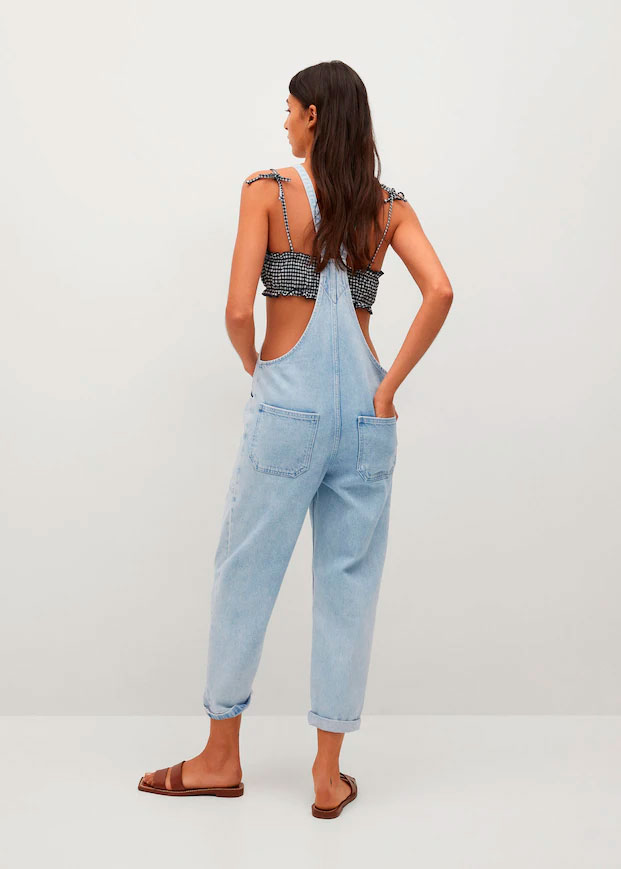 Peto denim de Mango