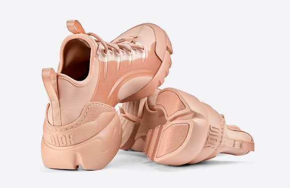 Sneakers D-Connect nude de Dior