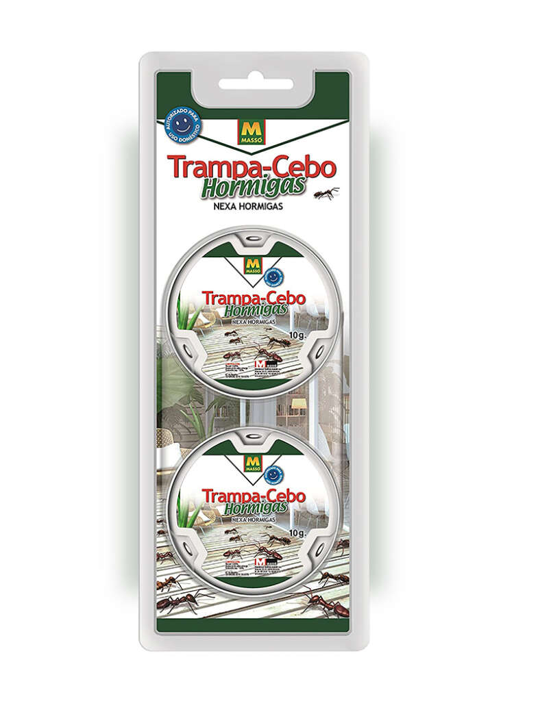 Trampa cebo para hormigas a las venta en Alcampo y en Amazon