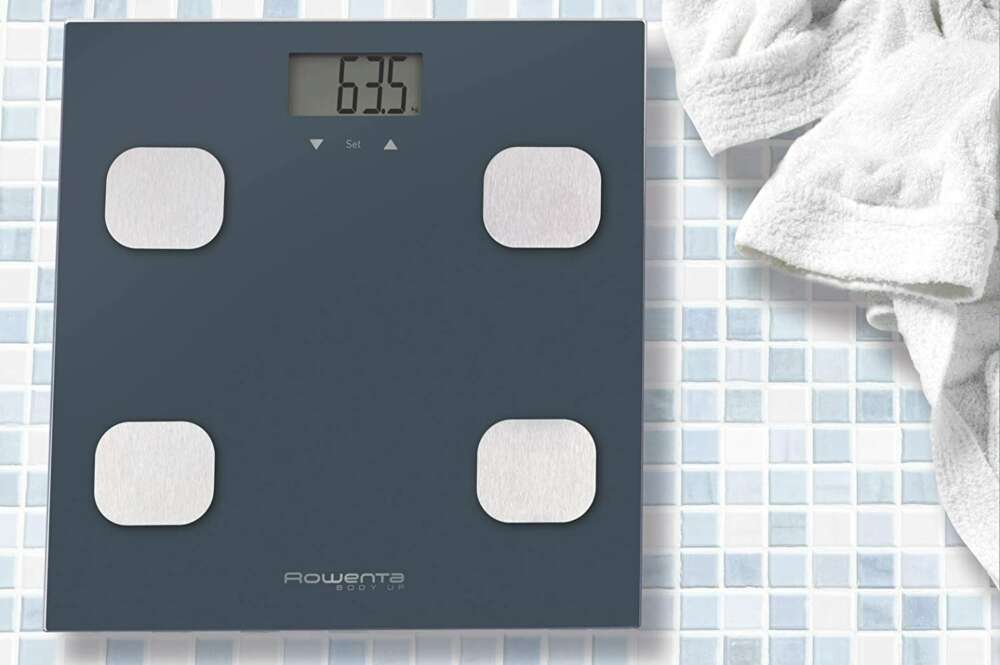 Amazon pone de oferta la báscula de baño digital con medidor de grasa corporal de Rowenta por tan solo 19,89 euros