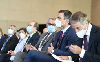 El presidente del Gobierno, Pedro Sánchez, en la clausura de la reunión del Cercle d'Economia / CE