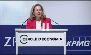 La vicepresidenta segunda, Nadia Calviño, participa en el Cercle d'Economia