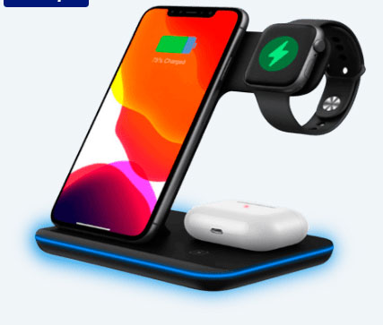 Cargador inalámbrico de Aldi