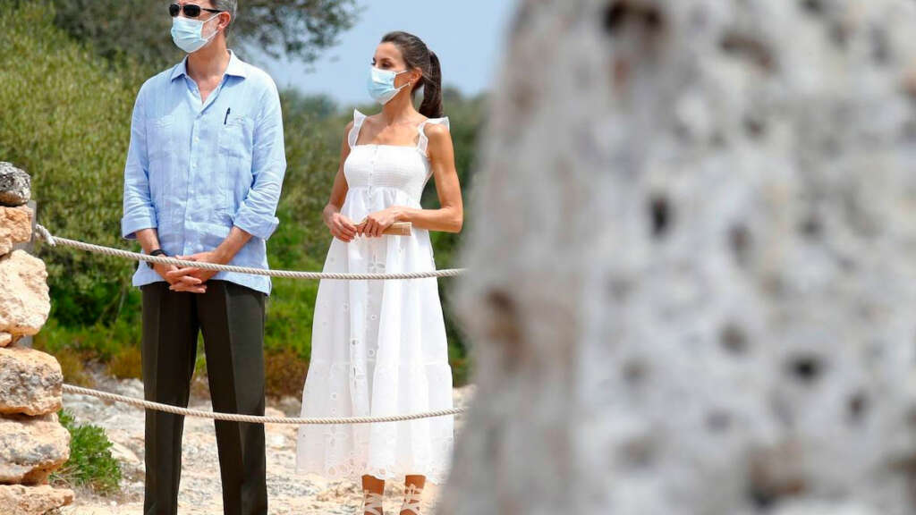 Reyes Felipe VI y Letizia en Menorca