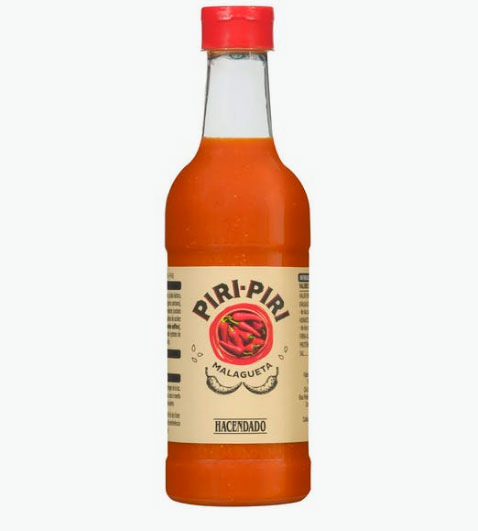 Salsa Piri Piri de Mercadona