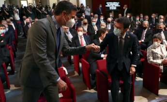 Pedro Sánchez cede ante las presiones de Aragon'es y acepta la Comisión Bilateral en agosto. Foto: EFE