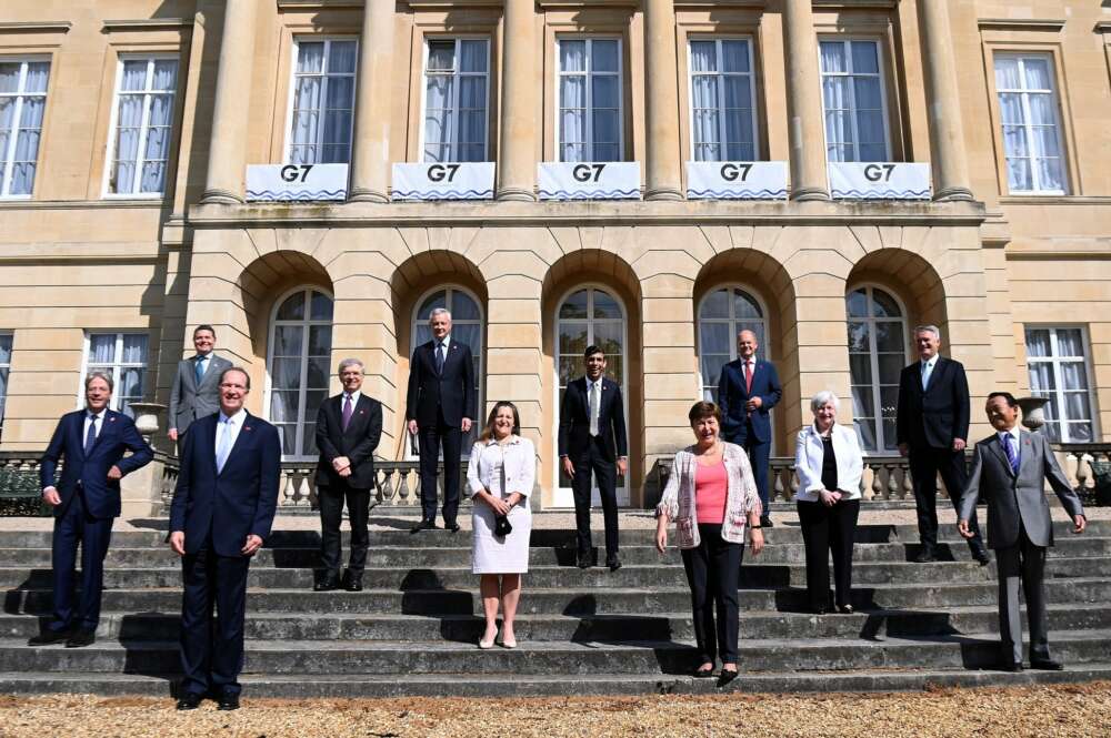 El G7 llega a un acuerdo para reformar el sistema fiscal global./ EFE