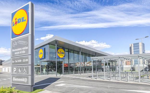 Exterior de tienda de Lidl