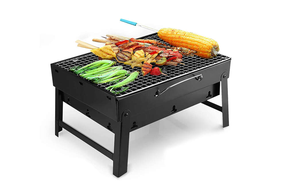Amazon tiene esta barbacoa portátil con descuento