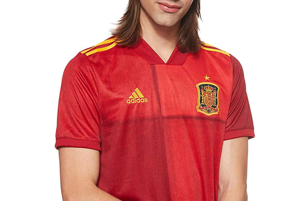 Camiseta Adidas de la Selección española de fútbol, en Amazon