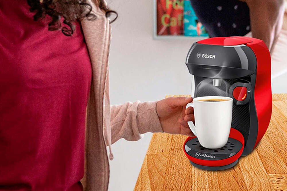 Cafetera Bosch rebajda en Amazon