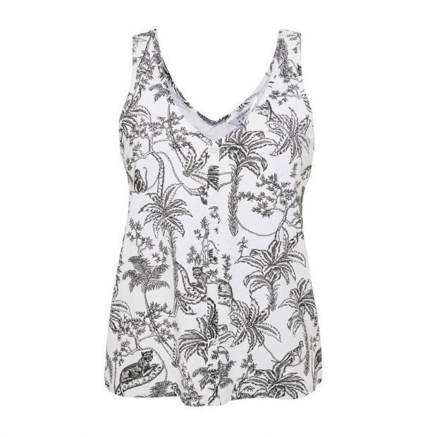 Camiseta con motivos selváticos de Primark