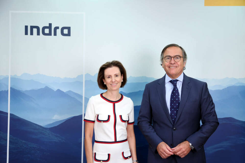 Cristina Ruiz e Ignacio Mataix, consejeros delegados de Indra