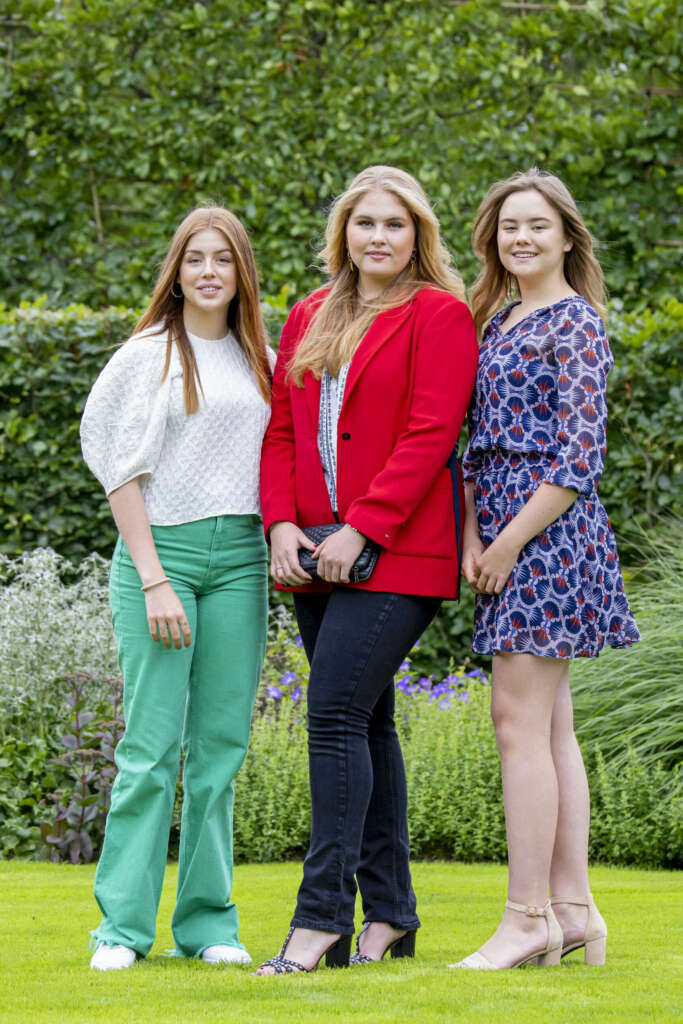 La princesa Alexia de Holanda con los vaqueros de Zara