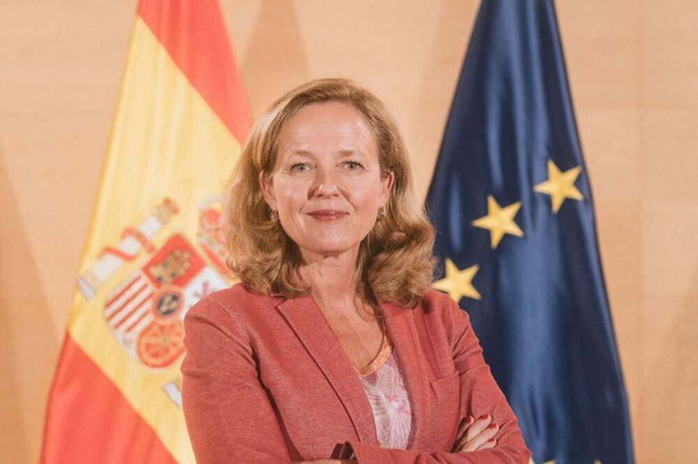 La vicepresidenta primera del Gobierno, Nadia Calviño.