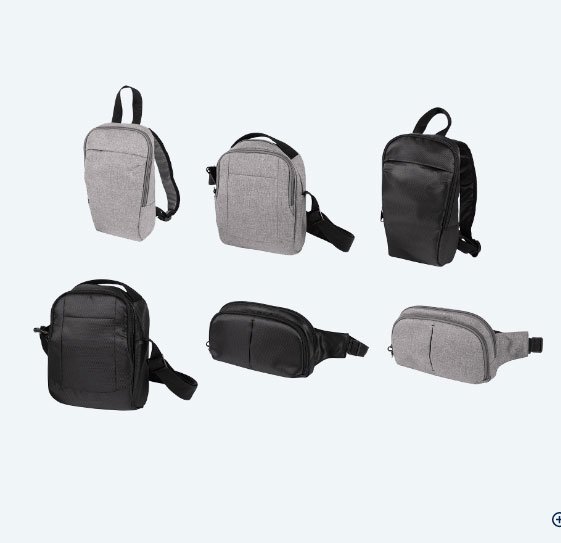 Mochila, riñonera y bandolera antirrobo de Aldi