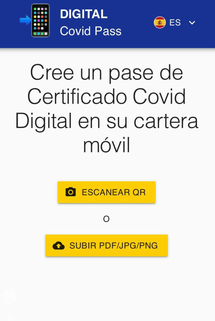 Pasa tu Certificado COVID a tu iPhone