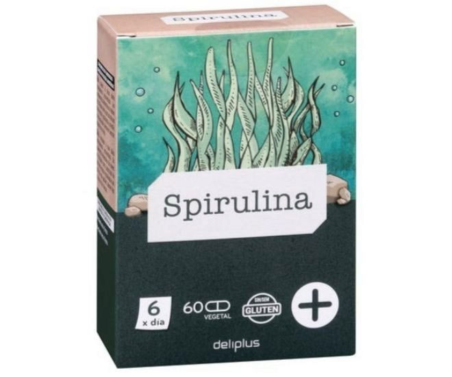 Un paquete de espirulina, a la venta en Mercadona.