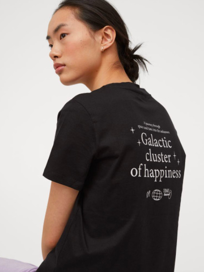 camiseta H&M 