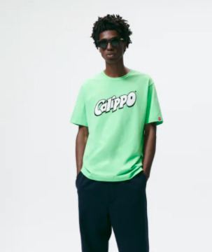 La camiseta de Zara con el logo del helado Calippo de Frigo