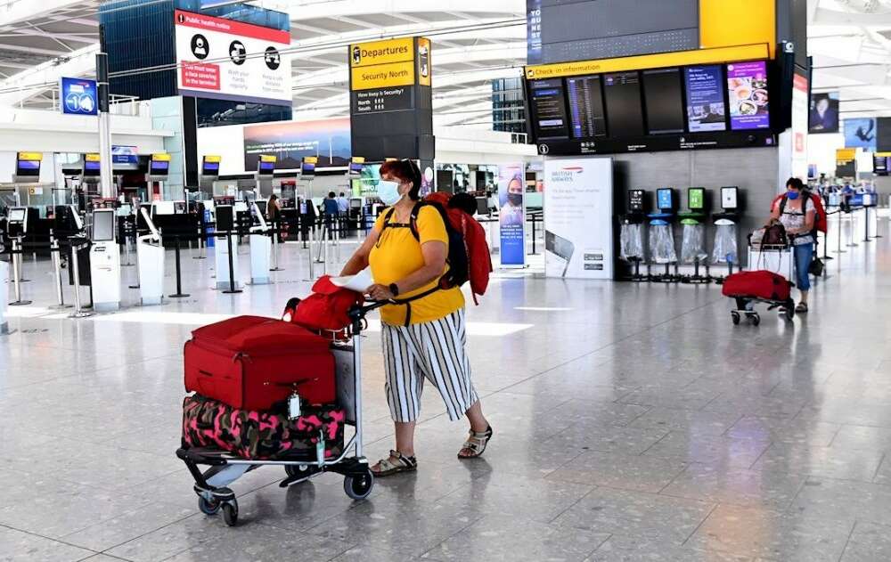 Terminal de llegadas del aeropuerto londinense de Heathrow. EFE/EPA/ANDY RAIN/Archivo Ferrovial