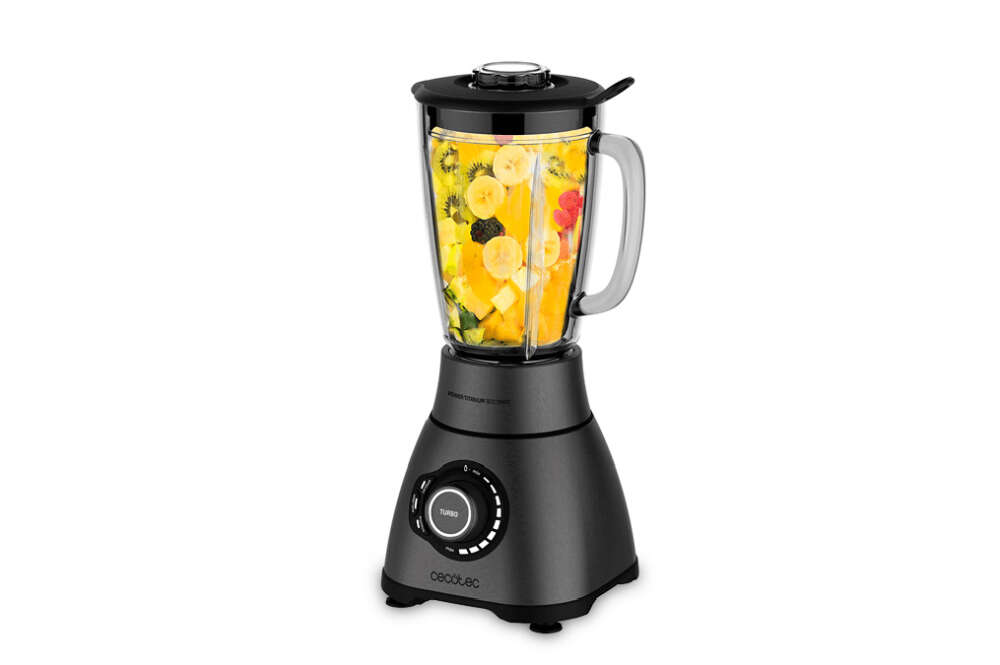 Batidora de vaso Cecotec Power Black Titanium 1800 Smart, en Amazon
