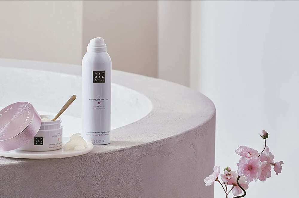 gel espuma de ducha Rituals, en Amazon