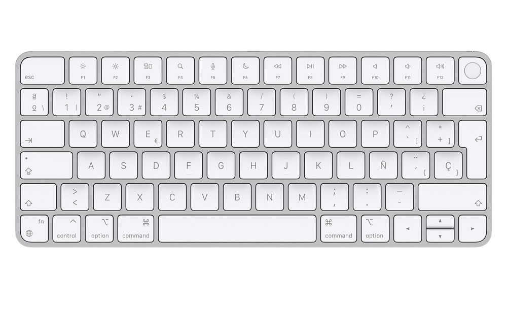 Teclado Magic Keyboard con Touch ID. Foto: Apple