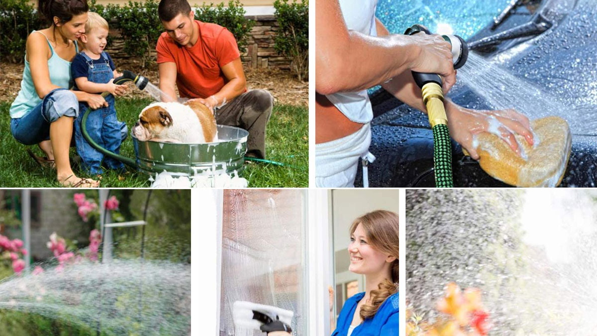 Manguera extensible de oferta en Amazon