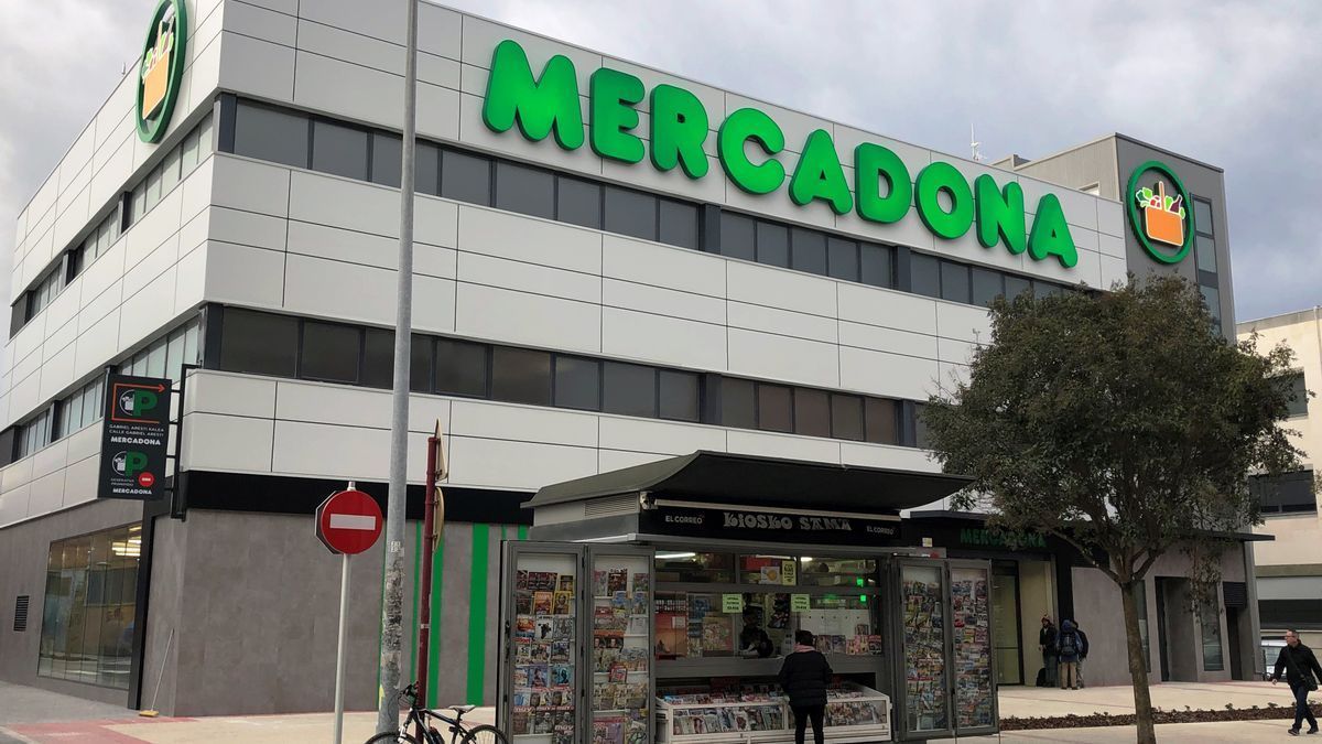 Fachada exterior de un Mercadona