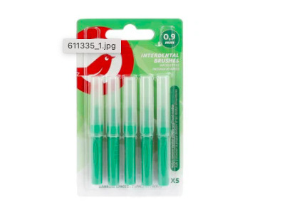 El pack de 5 cepillos interdentales que venden en Alcampo por tan sólo 1,23 euros
