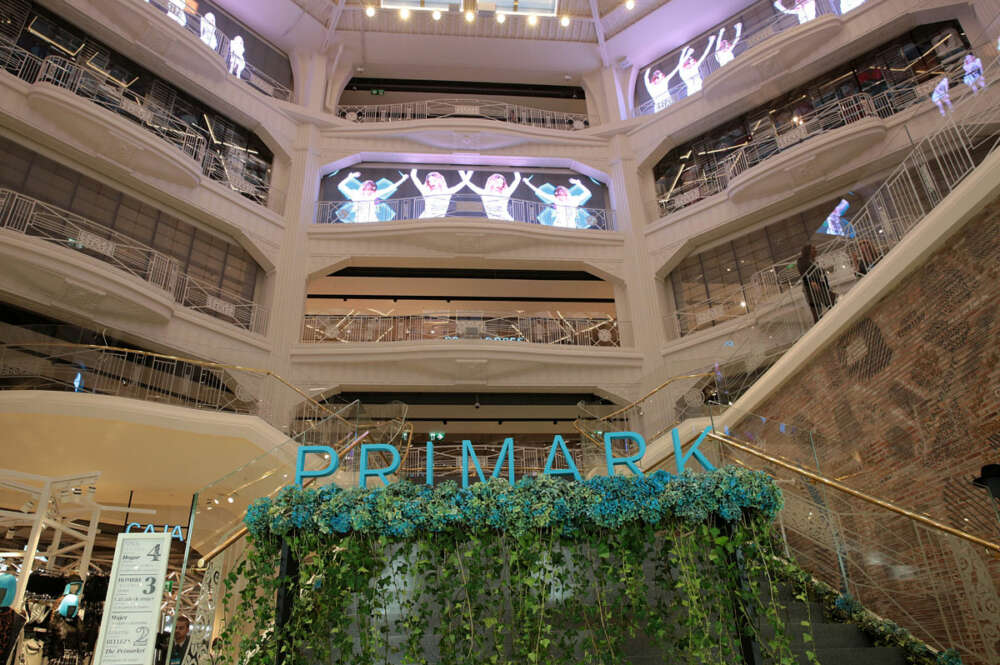 Interior del Primark de Gran Vía en Madrid