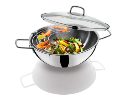La olla para wok de Lidl perfecta para cocinar d forma saludable sin apenas grasas