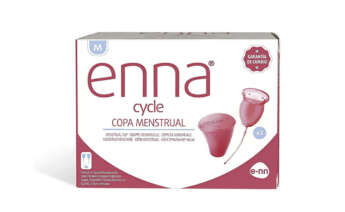 El pack Enna Cycle - 2 Copas menstruales y Caja esterilizadora con un 26% de descuento en Amazon