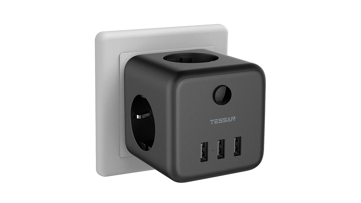 Enchufe USB 6 en 1 Tessan