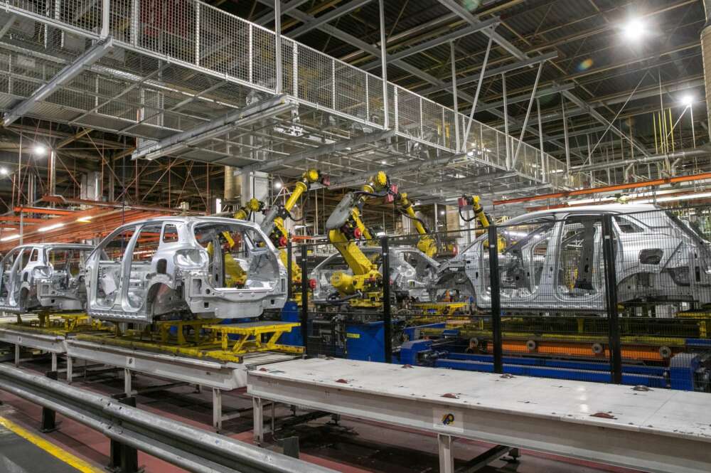 Vista de una planta de producción de automóviles. EFE/Javier Cebollada.