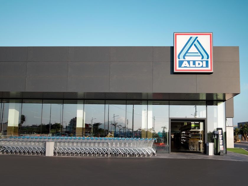 Fachada exterior de Aldi