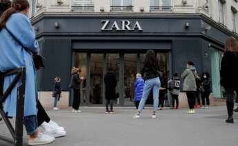 Fachada exterior de una tienda de Zara